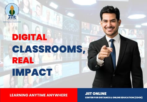 Digital Classrooms, Real Impact: Inside JIIT Online’s Learning Experience