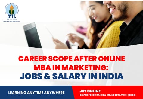 Career Scope After Online MBA in Marketing: Jobs & Salary in India