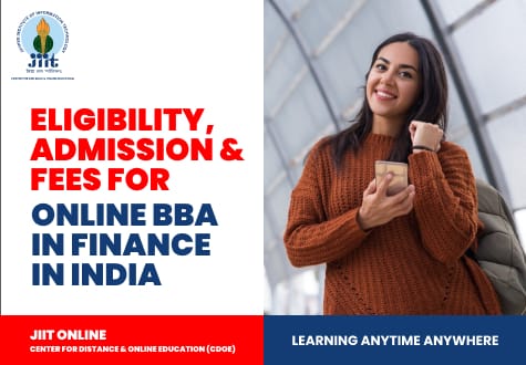 Eligibility Admission Fees for Online BBA in Finance in India