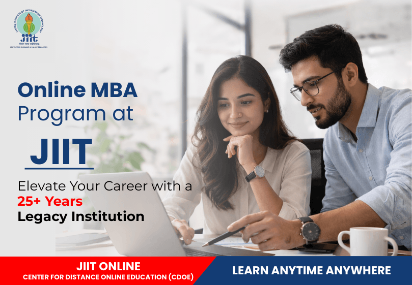 Online MBA Program at JIIT – Elevate Your Career with a 25+ Years Legacy Institution