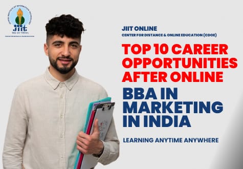 Top 10 Career Opportunities after Online BBA in Marketing in India