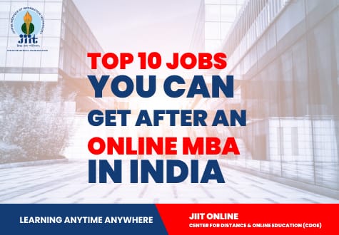 Top 10 Jobs You Can Get After an Online MBA in India
