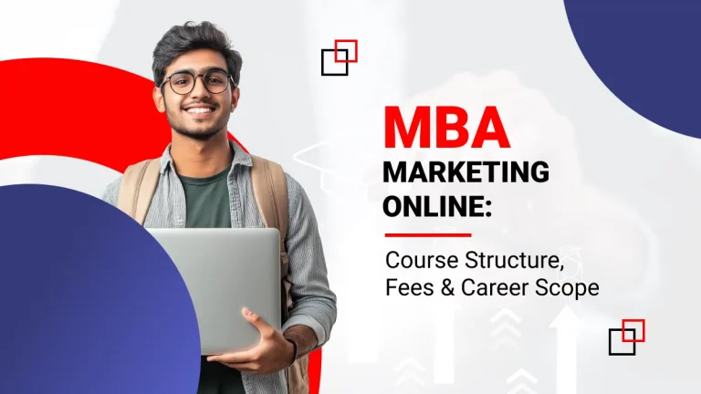 MBA Marketing Online Course Structure Fees Career Scope