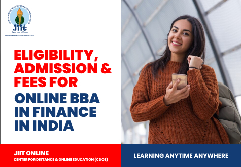 Eligibility, Admission & Fees for Online BBA in Finance in India