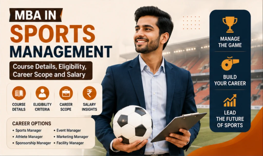 MBA in Sports Management: Course Details, Eligibility, Career Scope and Salary