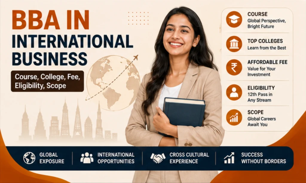 BBA in International Business: Course, College, Fee, Eligibility, Scope