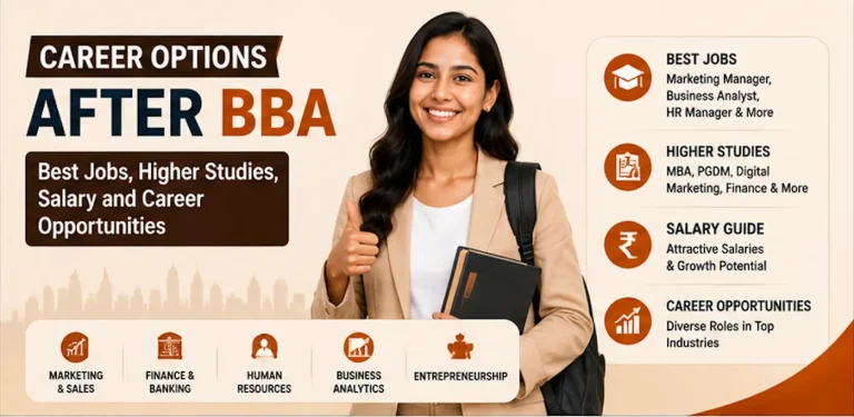 Career Options After BBA: Best Jobs, Higher Studies, Salary and Career Opportunities
