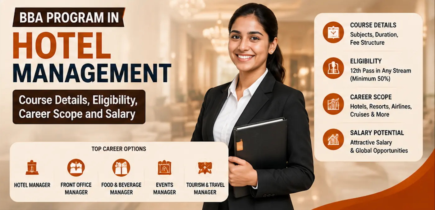 BBA Program in Hotel Management: Course Details, Eligibility, Career Scope and Salary