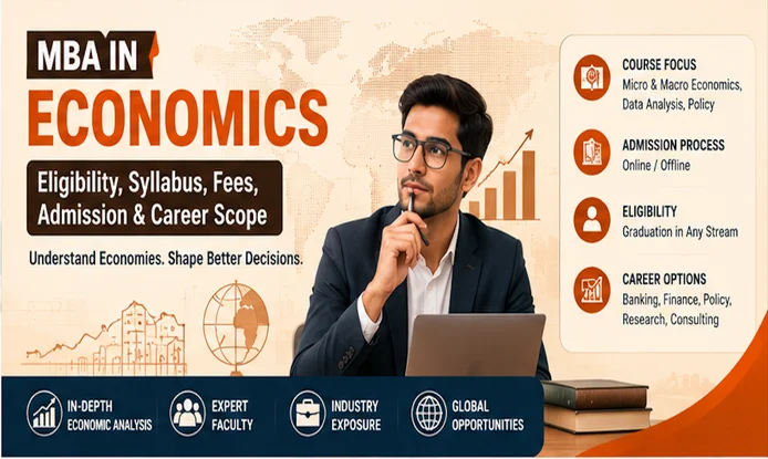 MBA in Economics: Eligibility, Syllabus, Fees, Admission & Career Scope